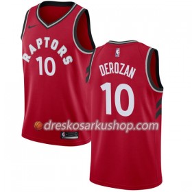 Muški NBA Dres Toronto Raptors DeMar DeRozan 10 Nike 2017-18 Crvena Swingman